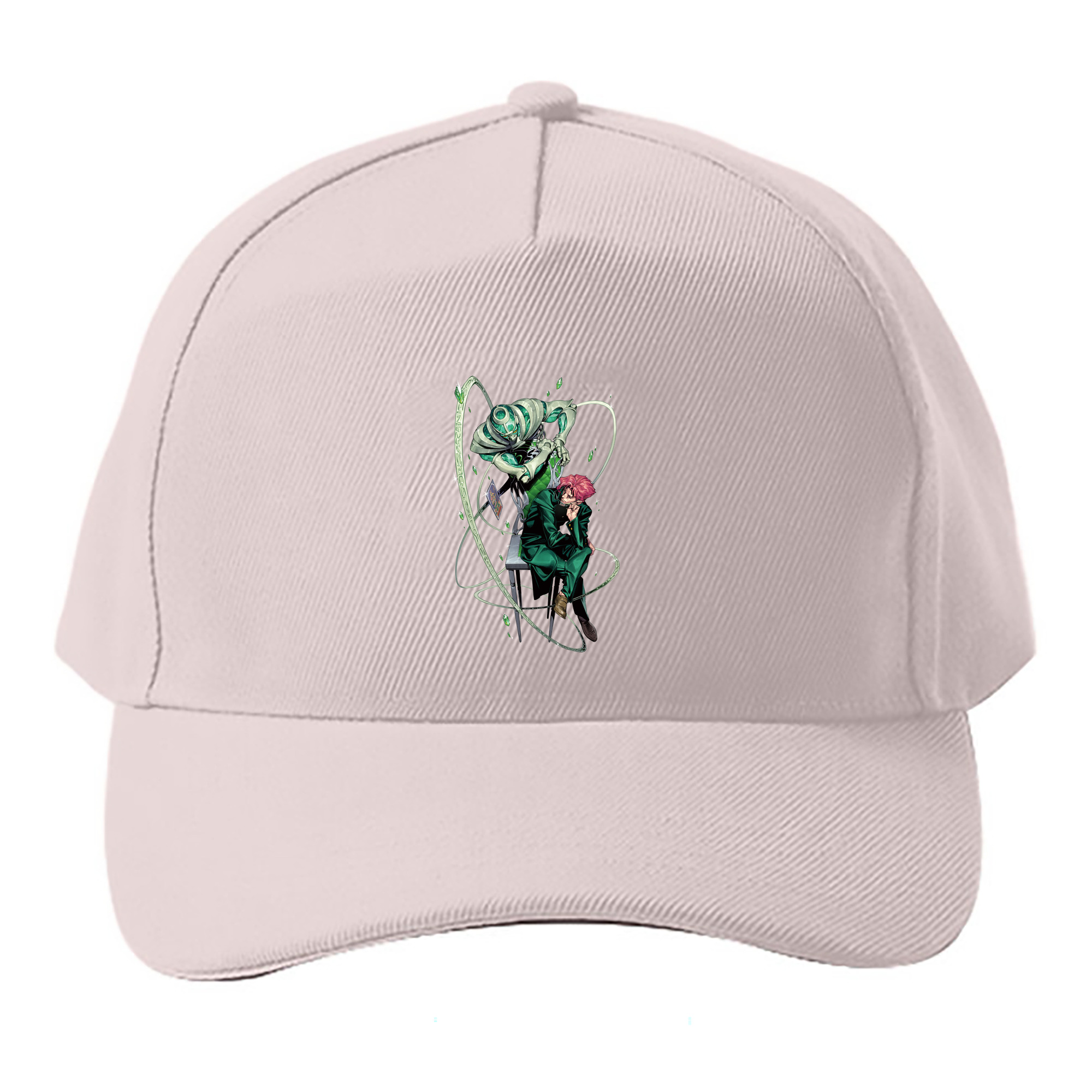 （画像用） ジョジョの奇妙な冒険 花京院 典明（かきょういん のりあき） JoJo's Bizarre Adventure Kakyoin Noriaki ベースボールキャップ 綿100％ 男女兼用 帽子 スポーツ